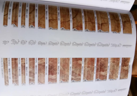 四川石塑線條產品（pǐn）展示