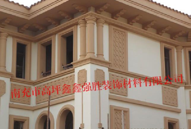 鑫鑫強勝石塑線條裝飾材料成功案例（lì）