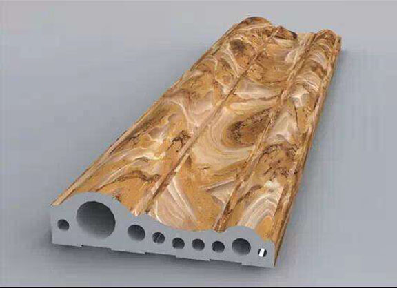 （必看）四川石（shí）塑線條（tiáo）安裝方法